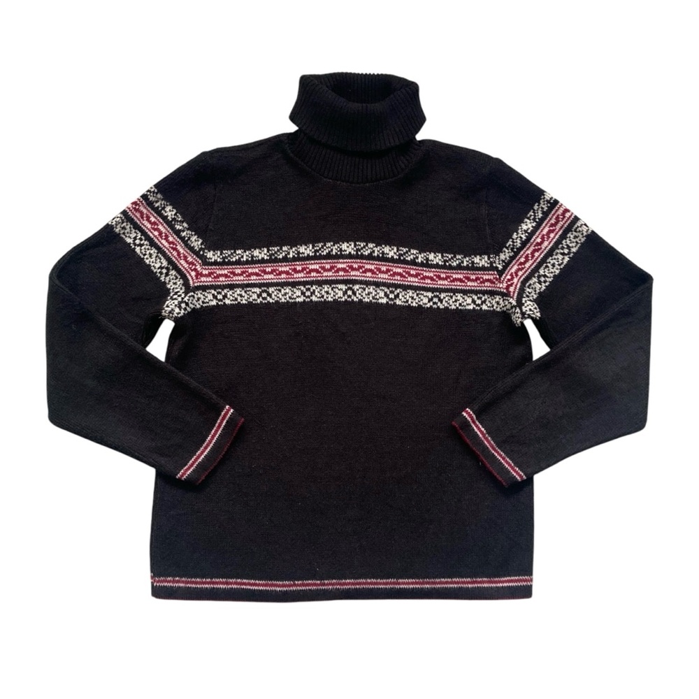 Vintage 90s Skiing Knit Turtleneck ⛷️